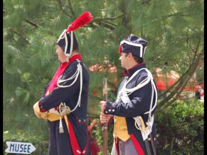 Napoleonic Bivouac в Люксембурге: два солдата в эпоху Наполеона