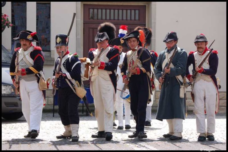 Napoleonic Bivouac в Люксембурге: солдаты 1800-х в полном обмундировании
