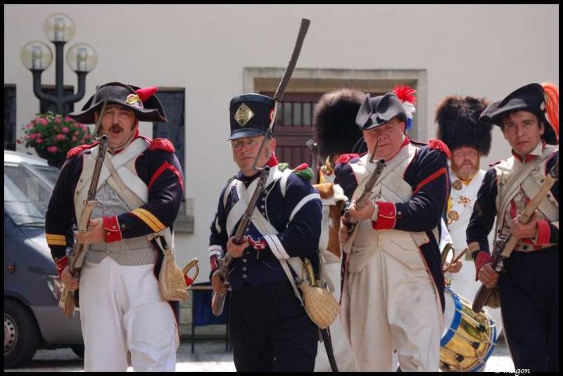 Napoleonic Bivouac в Люксембурге: солдаты 1800-х в полном обмундировании