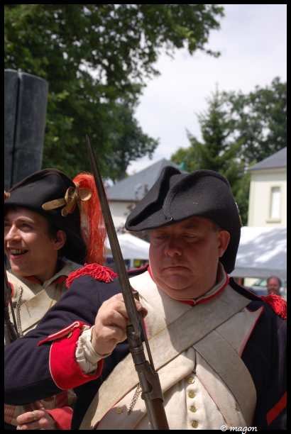 Napoleonic Bivouac в Люксембурге: солдаты в мундирах эпохи Наполеона