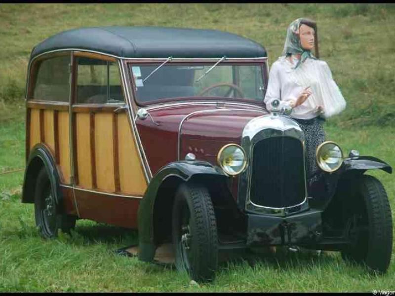 Septfontaines Milcars, Люксембург: ретро-вэлли-вагон 1930-х с деревянной обшивкой