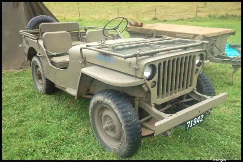 Jeep Willys в Septfontaines Milcars, Люксембург