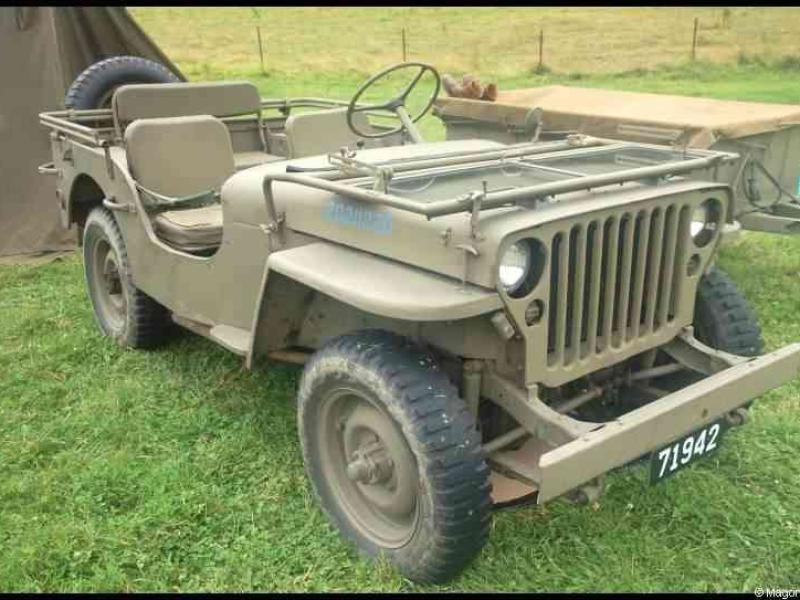 Jeep Willys в Septfontaines Milcars, Люксембург