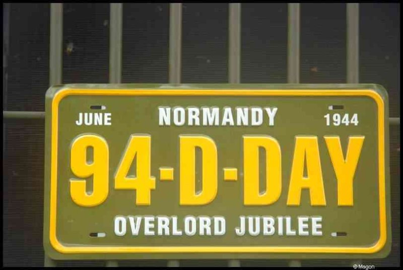 Septfontaines Milcars, Люксембург: табличка «94-D-DAY» от июня 1944