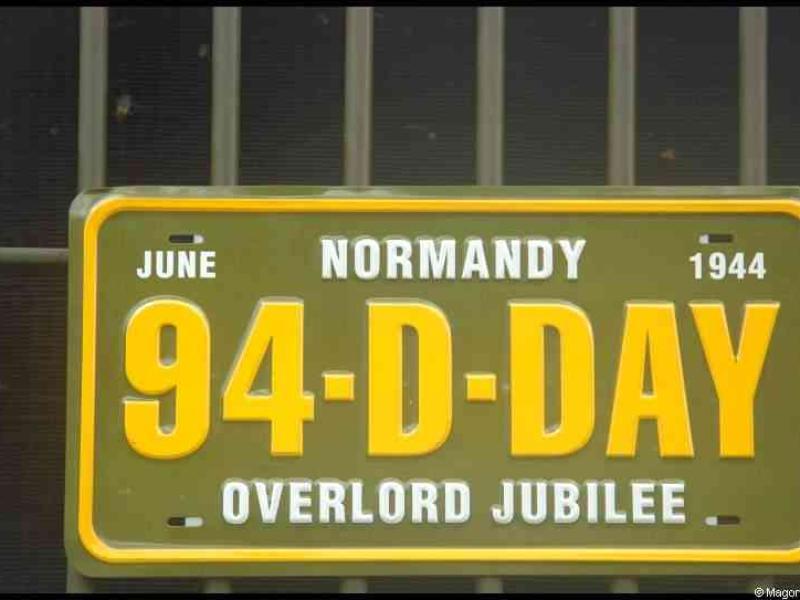 Septfontaines Milcars, Люксембург: табличка «94-D-DAY» от июня 1944