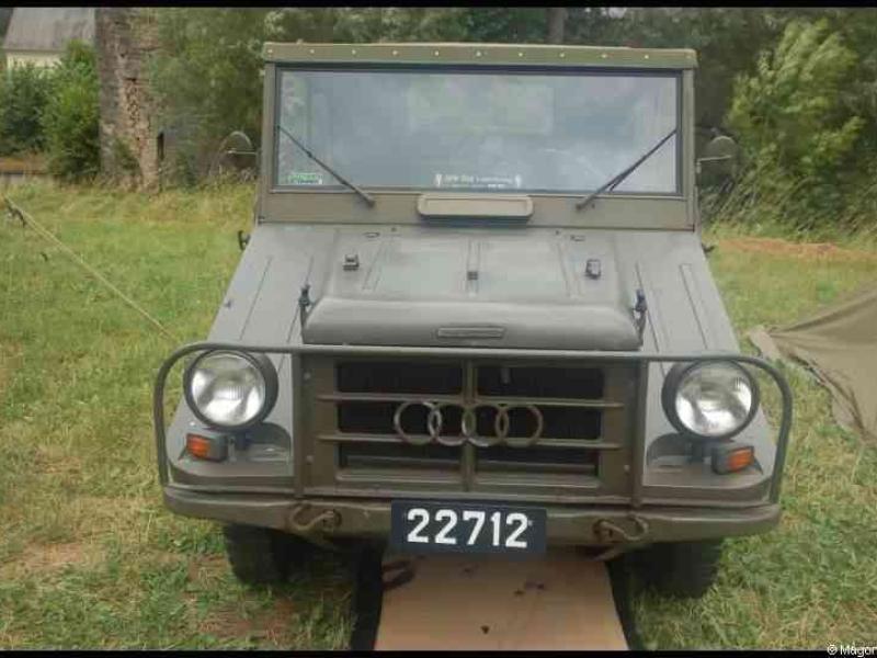 Audi Militärtransporter in Septfontaines Milcars, Luxemburg
