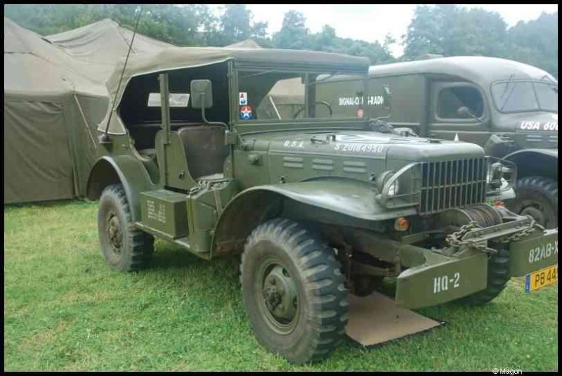 Septfontaines Milcars, Люксембург: военный джип Dodge M37 1950-х