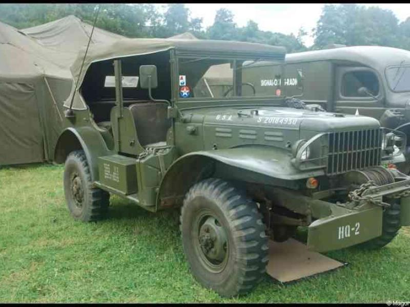 Septfontaines Milcars, Люксембург: военный джип Dodge M37 1950-х