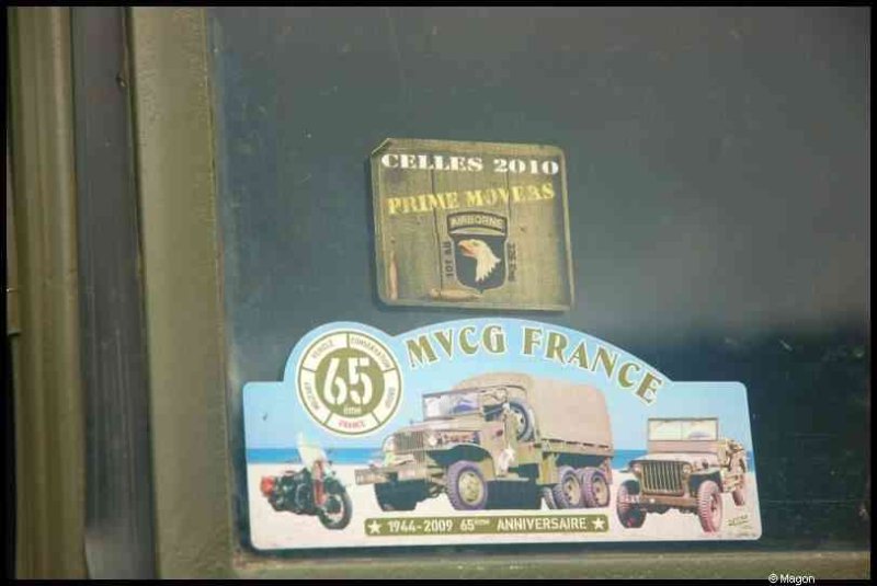 Septfontaines Milcars, Люксембург: памятные значки 2010 года и 65-летие MVCG France