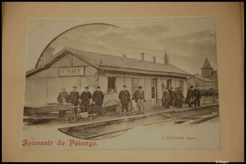 Петанж, железнодорожная станция 1900 года