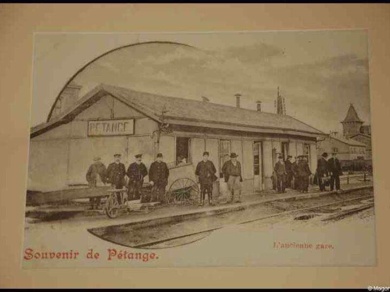 Петанж, железнодорожная станция 1900 года