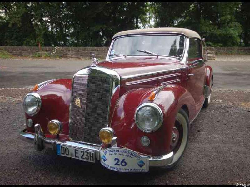 Мерседес-Бенц 1950-х на Турах Люксембурга, июнь 2009