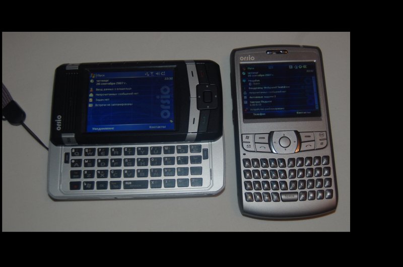 Orsio P745: два телефона с русской клавиатурой и Windows Mobile 2007