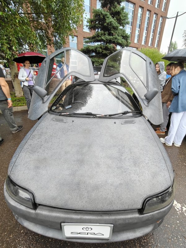 Мышиная  Toyota Sera с поднимающимися дверями