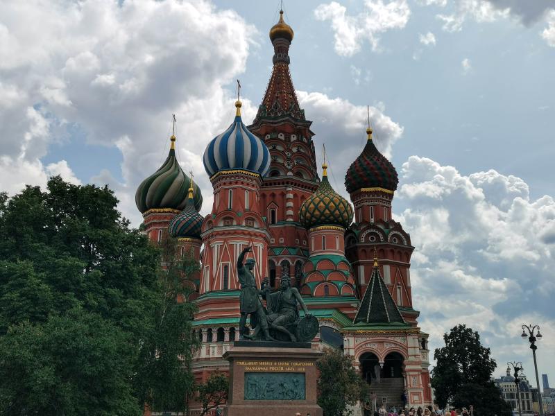 Собор Василия Блаженного на Красной площади в Москве
