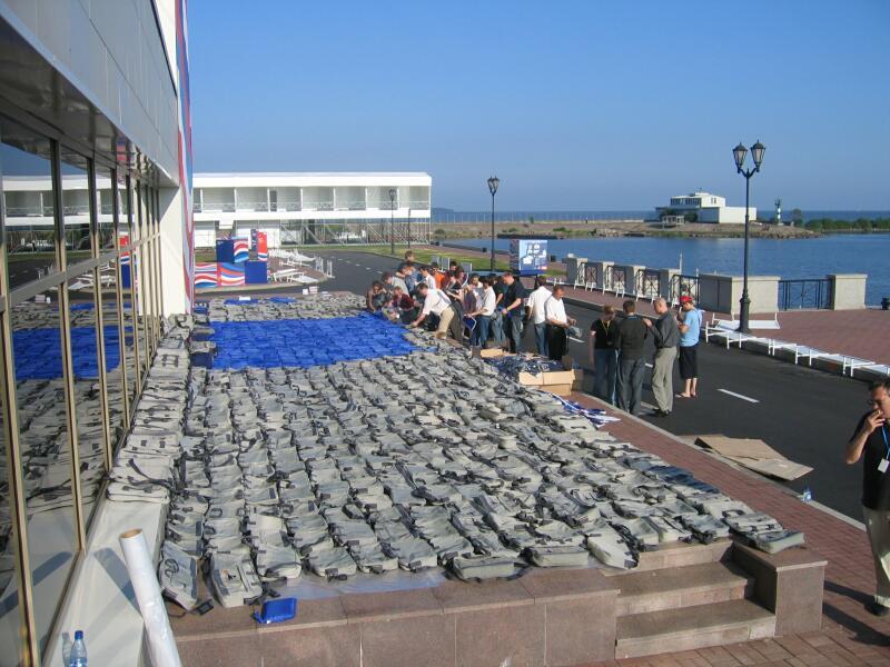 Саммит G8 в Лужном: 2006, у берега Белого моря