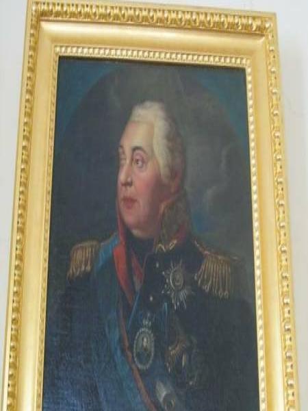 Портрет в золочёной раме в Гатчине, 2006