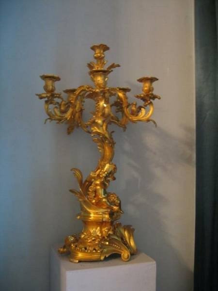 Золотой канделябр в Гатчине, 2006 год