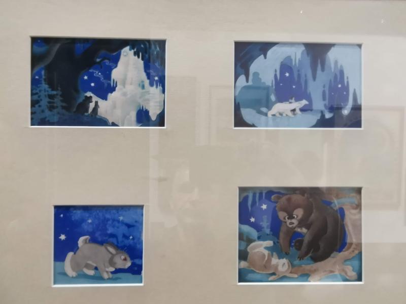 Kino Museum: фрагменты советских мультфильмов в синих тонах