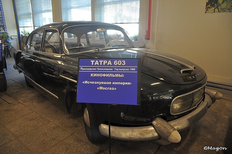Mosfilm: черный ТАТРА 603 1960 года, использованный в «Исчезнувшей империи» и «Мосграе»