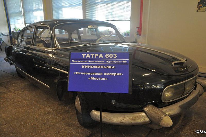 Mosfilm: черный ТАТРА 603 1960 года, использованный в «Исчезнувшей империи» и «Мосграе»