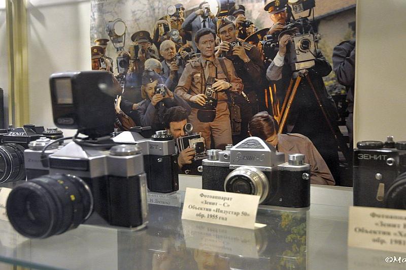 Mosfilm: экспозиция советских фотоаппаратов «Зенит» и «Смена» 1950–1980-х