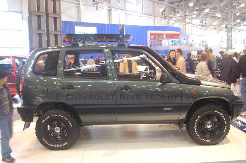 Motorshow 2006: Chevrolet Niva Trophy на выставке в Москве