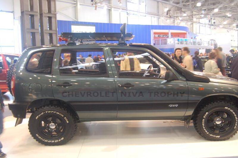 Motorshow 2006: Chevrolet Niva Trophy на выставке в Москве