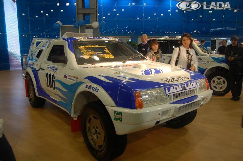 Моторшоу-2006: LADA Samara 13 в раллийной версии на стенде