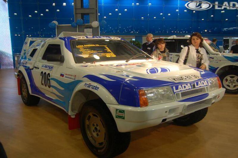 Моторшоу-2006: LADA Samara 13 в раллийной версии на стенде