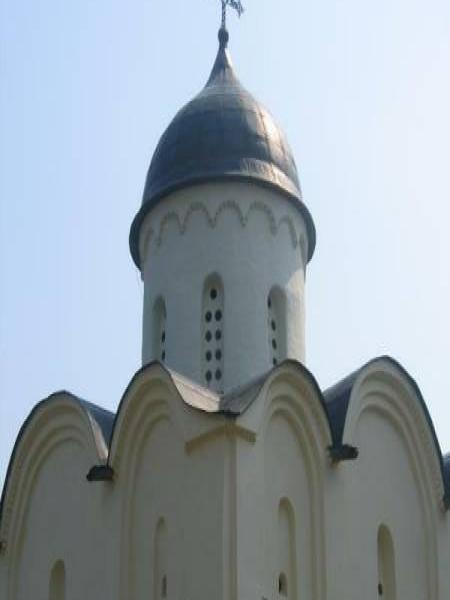 Купол церкви в Старой Ладоге, 2006 год