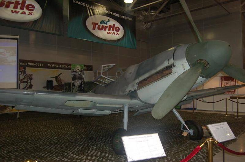 Мессершмитт Bf 109 в экспозиции Oldtimer 06 2, Москва