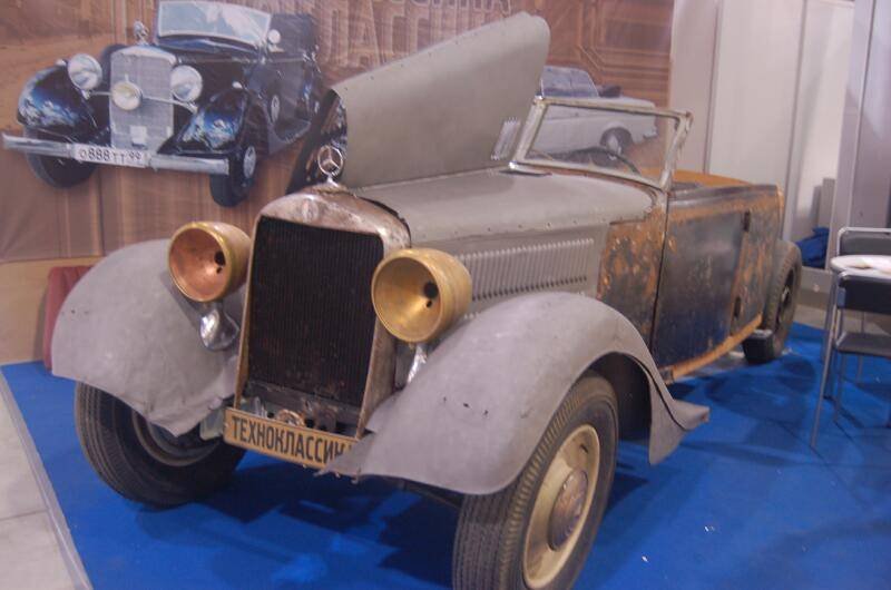 Oldtimer 06 2: ржавый кабриолет с «Техноклассиком» на номере
