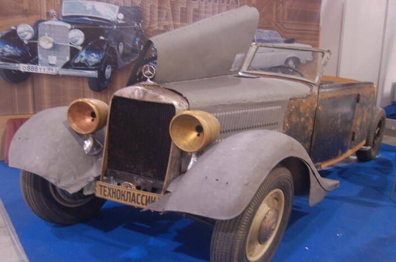 Oldtimer 06 2: ржавый кабриолет с «Техноклассиком» на номере