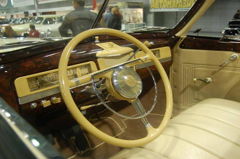 Oldtimer 06 2, Москва: роскошный салон «Победы» 1950-х
