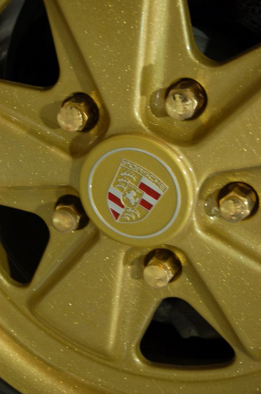 Золотой диск Porsche на Oldtimer-выставке в России, 2007