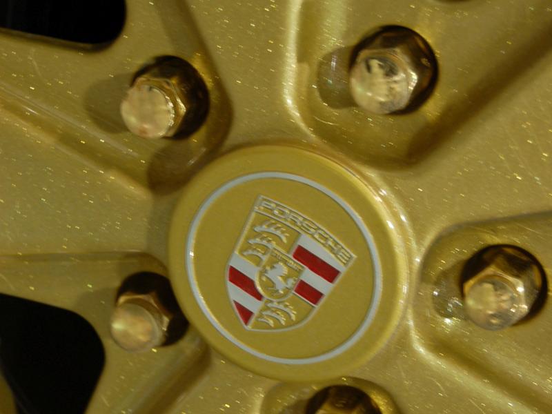 Золотой диск Porsche на Oldtimer-выставке в России, 2007