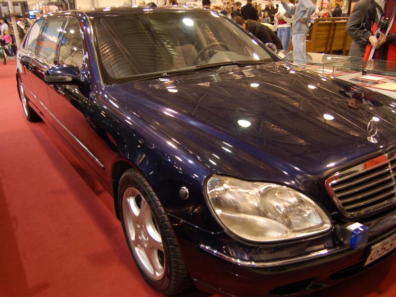 Мерседес-Бенц S-класса 1998 года на Oldtimer-выставке в России, 2007