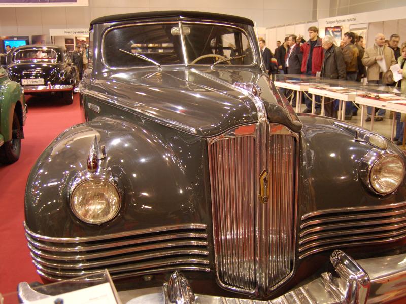 Oldtimer 2007: чёрный «Генерал» на выставке в Москве