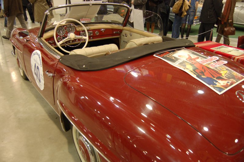 Мерседес-Бенц 1955 года на Oldtimer в Москве, 2007