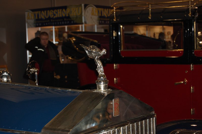 Oldtimer 2007, Москва: «Роллс-ROYС» с «Девой-победителем»