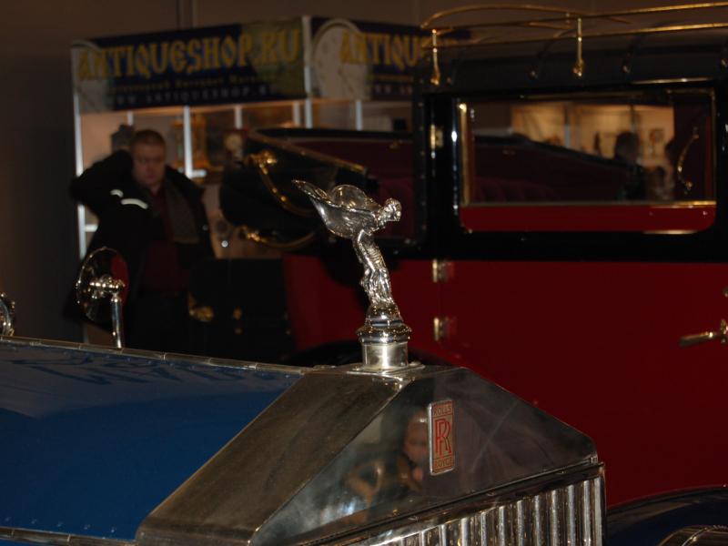 Oldtimer 2007, Москва: «Роллс-ROYС» с «Девой-победителем»