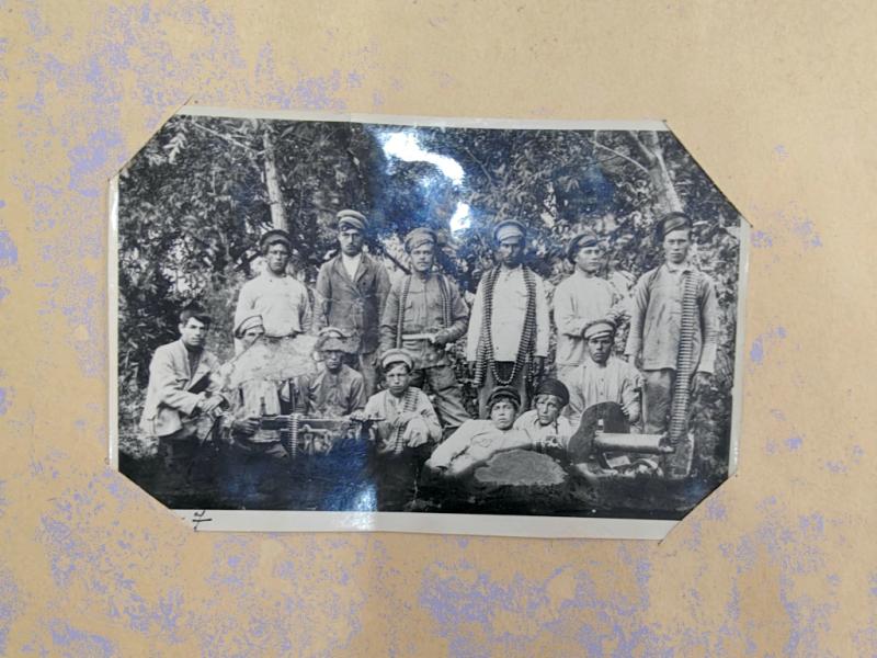 Фотография пулеметный взвод 1918 года