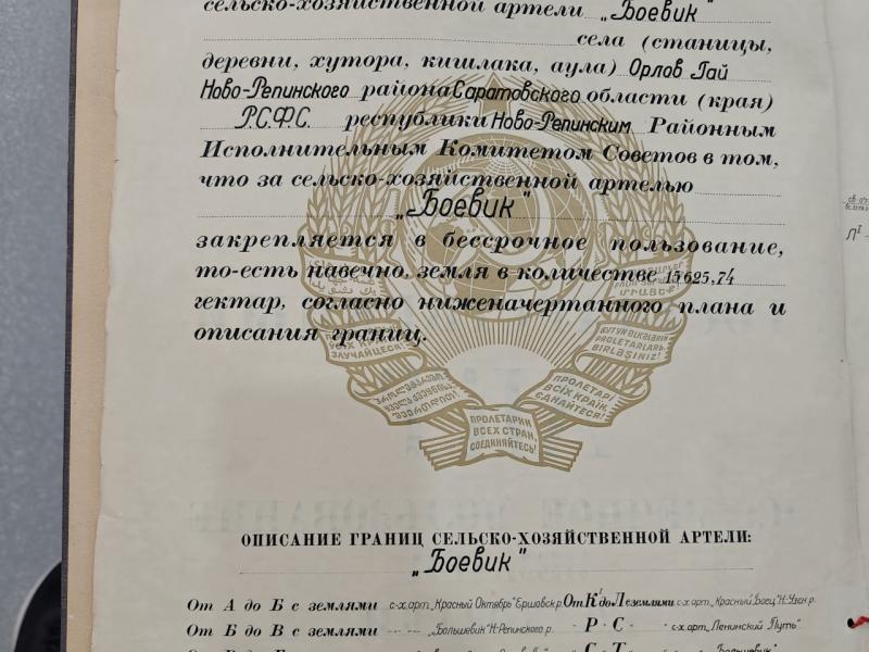 Сельскохозяйственная артель «Боевик» в Орловом Гае, 1920-е