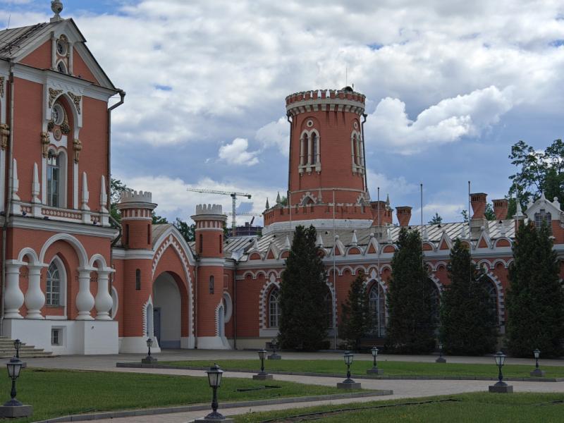 Виды Петровского путевого дворца