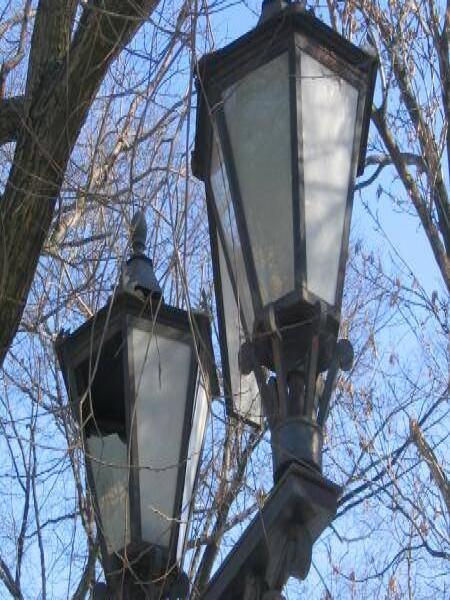 Уличные фонари на Спб Flashlamps: два светильника в стиле позднего модерна