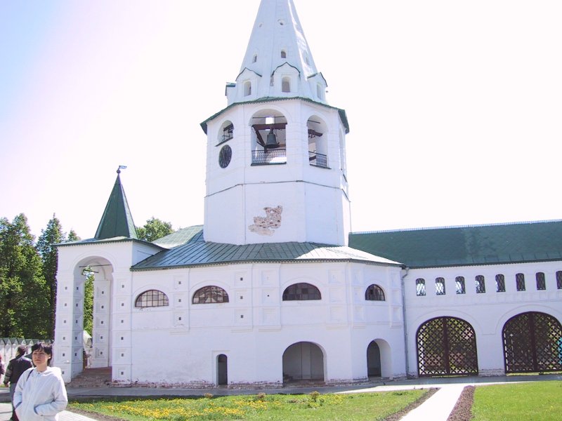 Суздаль, колокольня Успенского собора, май 2002