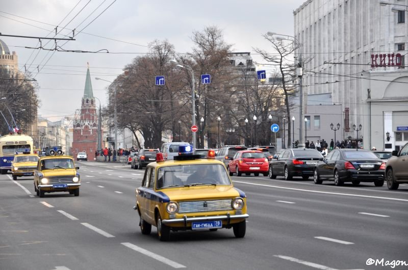 Троллейбусный парад на Красной площади, 15 ноября 2014