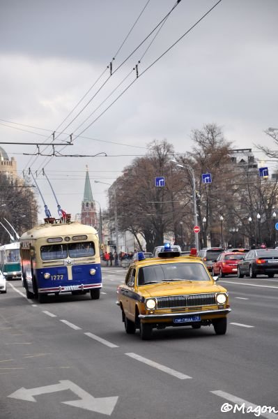 Троллейбусный парад в Москве, 15 ноября 2014