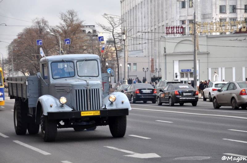 Троллейбусный парад на Красной площади, ноябрь 2014